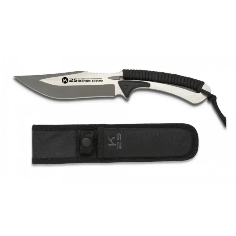 COUTEAU ENCORDE K25 TAN 25 CM